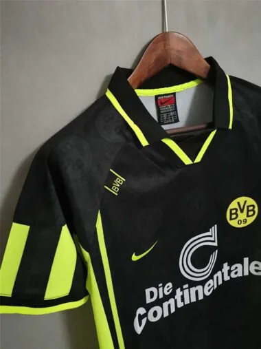 95-96 Dortmund away black