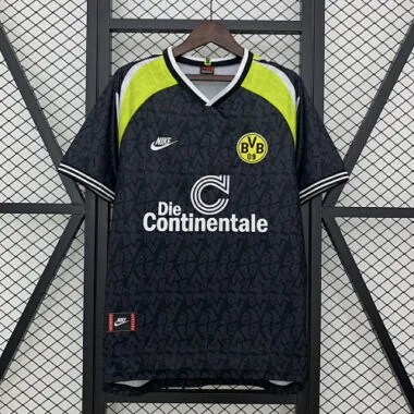 95-96 Dortmund away retro jersey