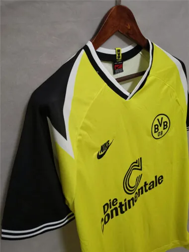 95-96 Dortmund home yellow