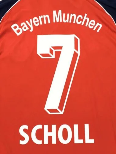 00-01 Bayern Munich Champions League home red