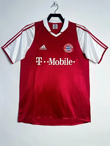 03-04 Bayern home retro jersey