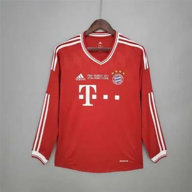 13-14 Bayern München Champions League thuisshirt met lange mouwen