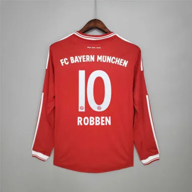 13-14 Bayern Munich Champions League home long sleeve