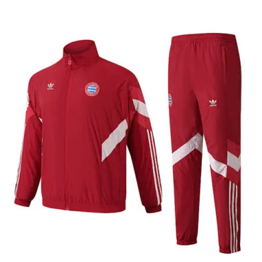 Conjunto de blusão vermelho do Bayern 24-25 - $56