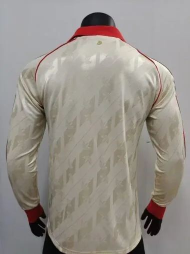 24-25 Bayern white retro model long sleeve Player version jersey