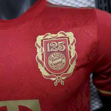 25-26 Bayern 125 Years Jersey Player Version