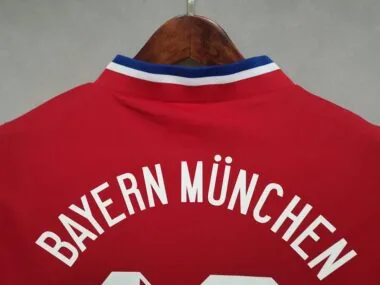 93-94 Bayern Munich home red / blue