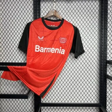 Camiseta de local del Bayer 04 Leverkusen de la temporada 24-25