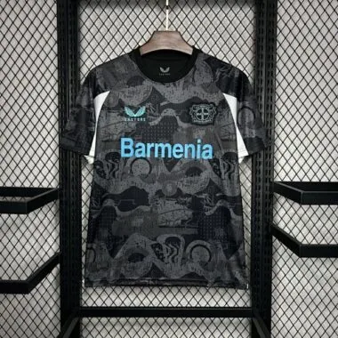 Camisa de futebol do Leverkusen, terceira de deslocamento, 24-25