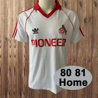 80-81 Koln home retro jersey