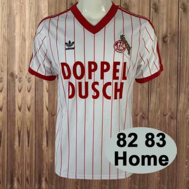 82-83 Koln home retro jersey