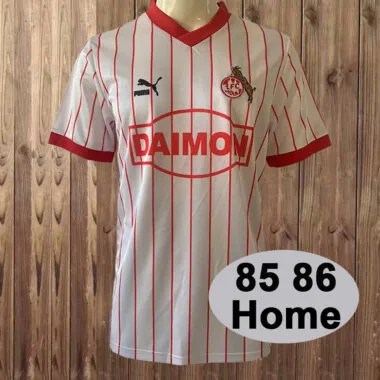 85-86 Koln home retro jersey