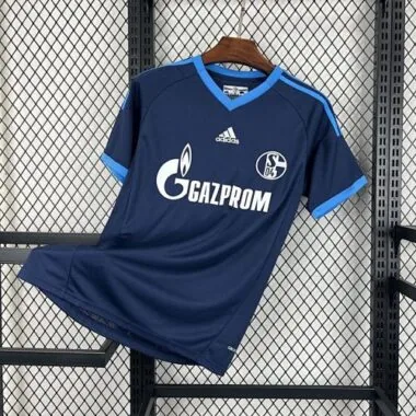 Camisa retro de visitante do Schalke 04, 10-11