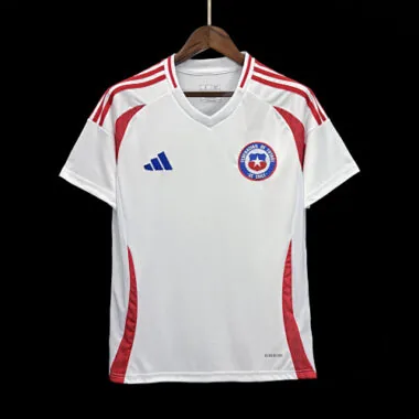 24-25 Chile away white jersey