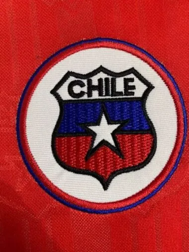 Retro Chile 1995 Home soccer Jersey