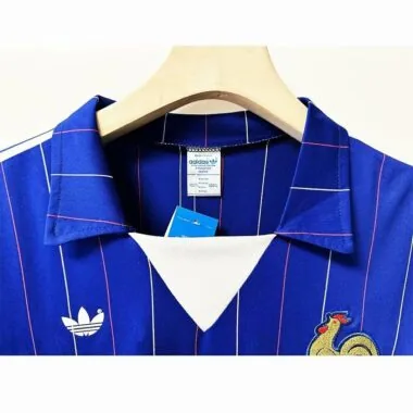 1980-1982 France home long sleeve retro jersey