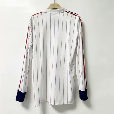 1980-82 France away long sleeve retro jersey