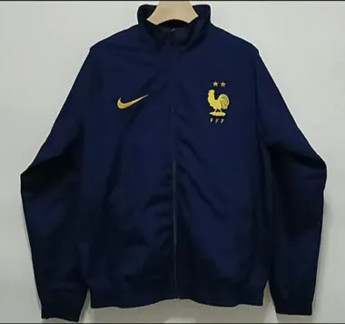 2024 France Blue winbreaker