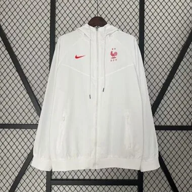2024 France white windbreaker