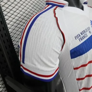 Retro France 1998 Away Player Version jersey