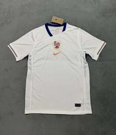 men version 25-26 France women away soccer jersey size S-2XL