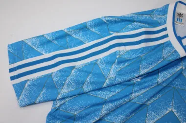 1988 East Germany Blue Retro Jersey