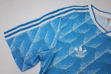 1988 East Germany Blue Retro Jersey