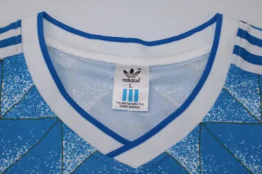 1988 East Germany Blue Retro Jersey