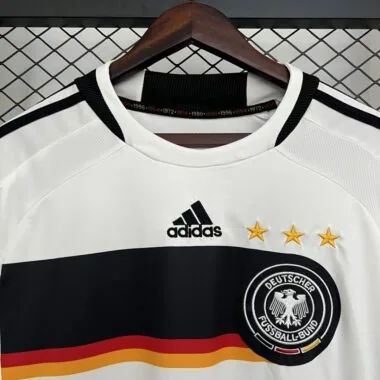 Camiseta retro de la selección alemana de 2008 para partidos en casa