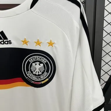 Camiseta retro de la selección alemana de 2008 para partidos en casa