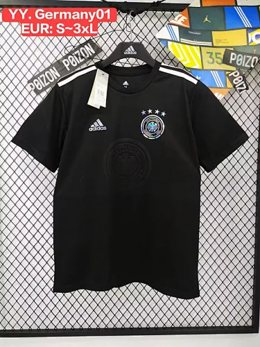 24-25 Germany black bling logo shirt