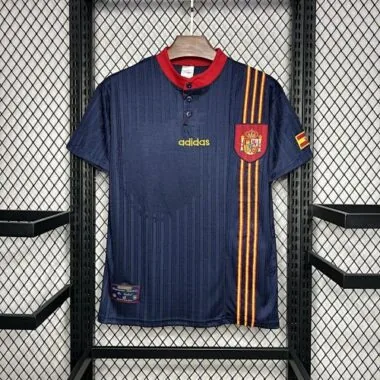 1996 Spain away retro jersey