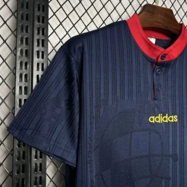 1996 Spain away retro jersey