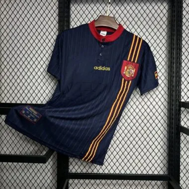 1996 Spain away retro jersey