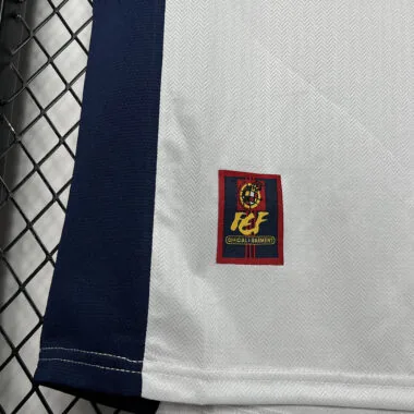 1998 Spain away white retro jersey