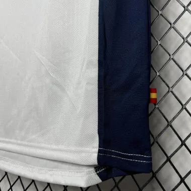 1998 Spain away white retro jersey