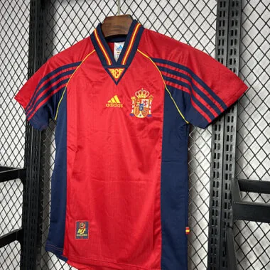 1998 Spain home retro jersey