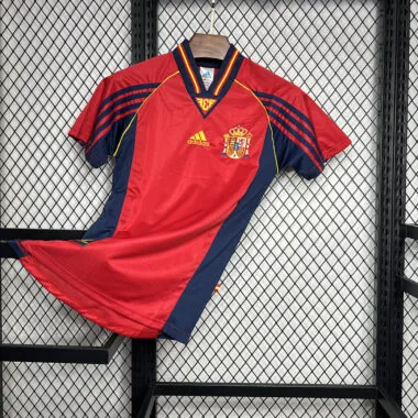 1998 Spain home retro jersey
