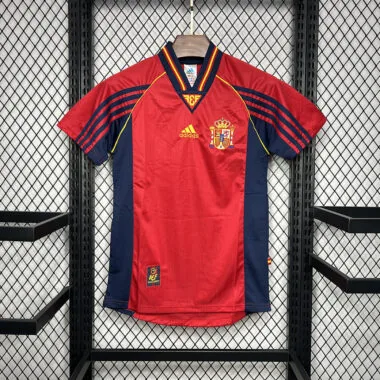 1998 Spain home retro jersey