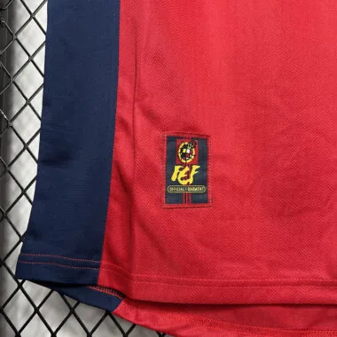 1998 Spain home retro jersey
