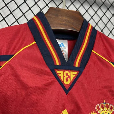 1998 Spain home retro jersey