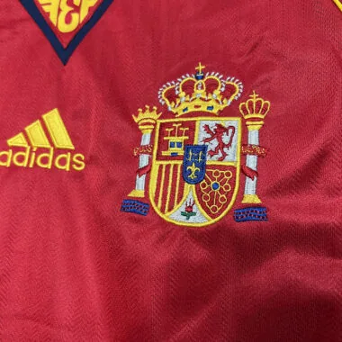 1998 Spain home retro jersey