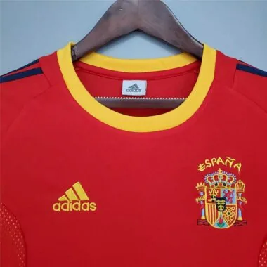 2002 Spain home red