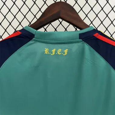 2010 Spain blue goalkeeper retro jersey