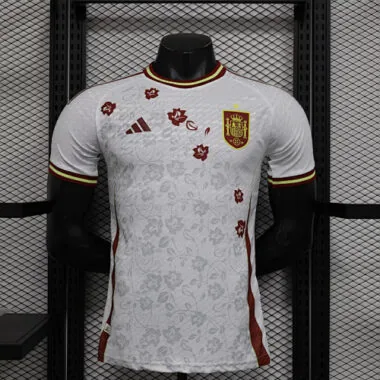 2024 Spain white Special player version jersey