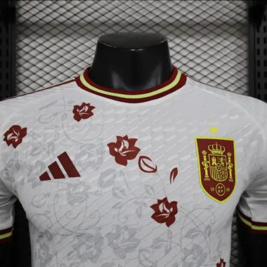 2024 Spain white Special player version jersey