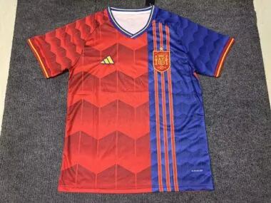 25-26 Spain red soccer jersey size S-2XL