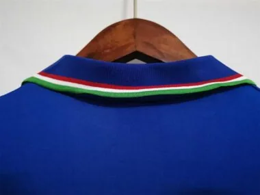 1990 Italy home blue