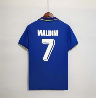 1990 Italy home blue