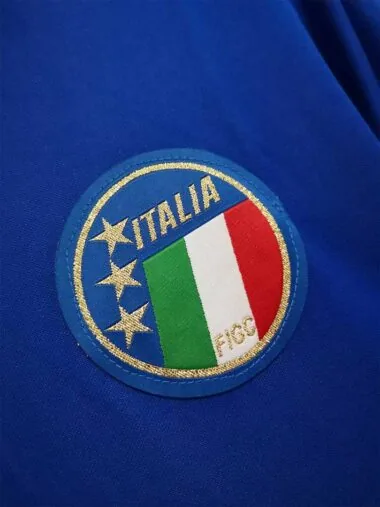 1990 Italy home blue